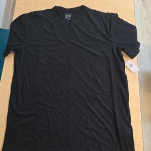 GAP Black Short Sleeve Tee Classic Crew Neck